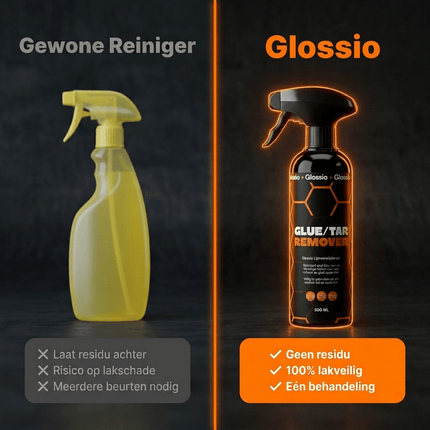 Glossio Glossio Tar en Glue Remover 500ML - Verwijdert Teer Lijm en Hardnekkig Vuil van Auto Lak en Oppervlakken Glansz 8