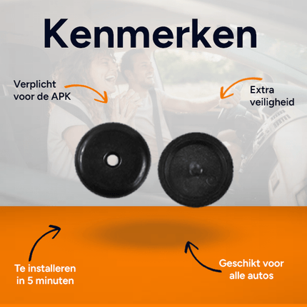 Gordel Riem Afstand Stopper Clip Auto – Set van 2 – Voorkomt Wegglijdende Veiligheidsgordel – Snelle Montage Zonder Gereedschap – Universele Gordelklem – APK Geschikt – Comfort & Veiligheid - VCTparts.nl