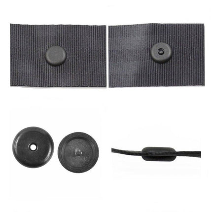 Gordel Riem Afstand Stopper Clip Geel [Gordelhouder - Gesphouder - Gordelstopper - Gordelclip] - VCTparts.nl