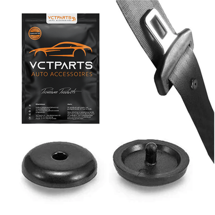 Gordel Riem Afstand Stopper Clip Zwart [Gordelhouder - Gordelclip - Gesphouder - Gordelstopper] - VCTparts.nl