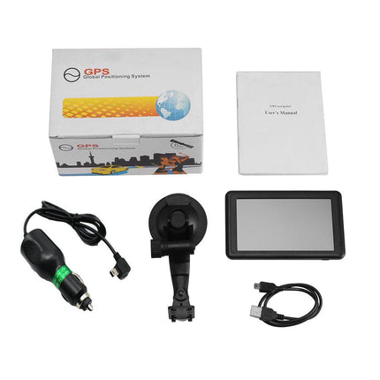 VCTparts GPS Navigatiesysteem Auto 5 Inch High Definition Satelliet - Europa Kaart 3D Mode 8Gb 256Mb NORGOS 3