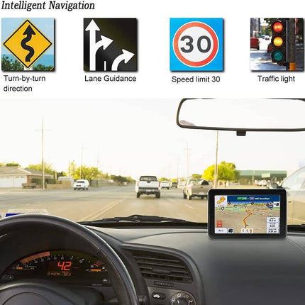 VCTparts GPS Navigatiesysteem Auto 5 Inch High Definition Satelliet - Europa Kaart 3D Mode 8Gb 256Mb NORGOS 6