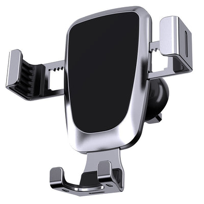 Gravity Smartphone Autohouder YC08 Voor Ventilatierooster - Zilveren Telefoonhouder