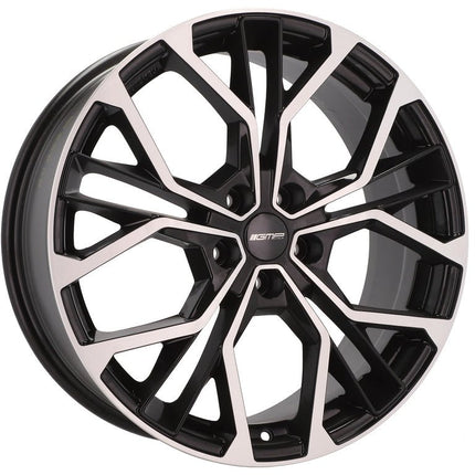 <h3>4 Velgen 17 inch MATISSE 5x112 ET45 66.5 Zwart MB - Passend voor Audi Volkswagen Mercedes Seat Skoda</h3> - VCTparts.nl