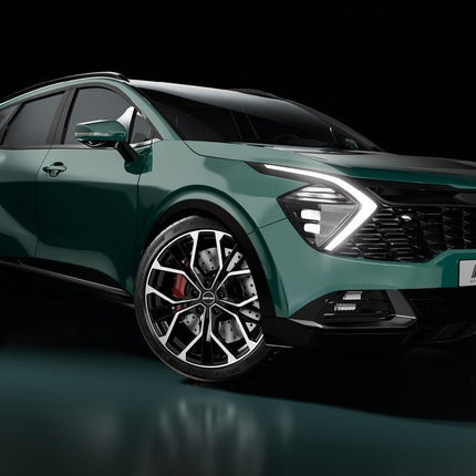 <h3>4 Velgen 17 inch MATISSE 5x112 ET45 66.5 Zwart MB - Passend voor Audi Volkswagen Mercedes Seat Skoda</h3> - VCTparts.nl