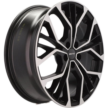 <h3>4 Velgen 17 inch MATISSE 5x112 ET45 66.5 Zwart MB - Passend voor Audi Volkswagen Mercedes Seat Skoda</h3> - VCTparts.nl