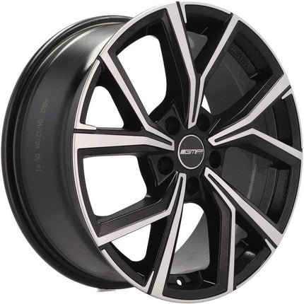 VCTparts <h3>4 Velgen 17 inch MENTOR 5x112 ET35 66.5 Zwart BLP - Passend voor Audi Volkswagen Mercedes Seat Skoda</h3> Ladnefelgi 5