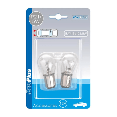 Halogeen Wit 21/5W 12V BAY15D Lampen (set)
