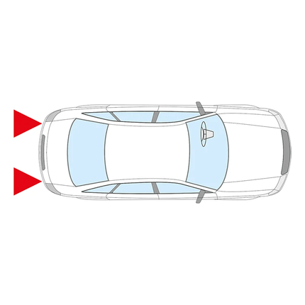 VCTparts Halogeen Wit 21/5W 12V BAY15D Lampen (set) NORGOS 2
