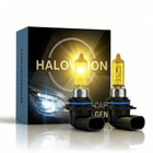 HaloVision HaloVision Halogeen Koplampen HB3 9005 – 12V 3000K Retro Geel – Warmgeel Klassiek Dimlicht Grootlicht Halogeenlampen Set van 2 Autolampen HaloVision 1