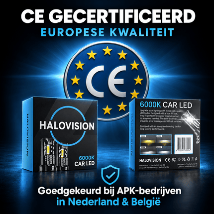 HaloVision HaloVision Turbo LED H27 880/881 6000K Helder Wit – Canbus Plug en Play Mistlicht LED Set van 2 Autolampen HaloVision 7