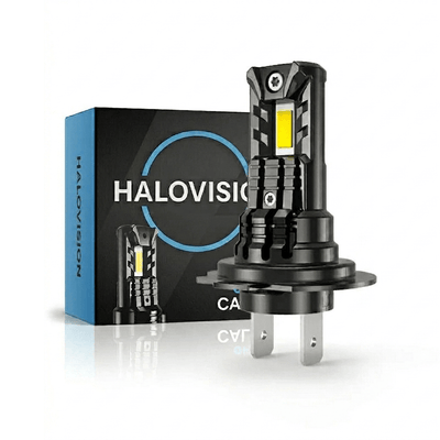 HaloVision Turbo LED Koplamp H7 - 1 stuk 25W 30000Lm 6000K Helder Wit - Canbus Plug en Play Motor Koplamp en Auto Reserve LED