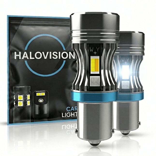HaloVision HaloVision Turbo LED BA15S P21W 1156 – Helder Wit 6000K 30W - Canbus Plug en Play Achterlicht Achteruitrijlicht en Remlicht LED Set van 2 Autolampen HaloVision 1