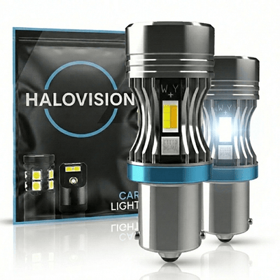 HaloVision Turbo LED BA15S P21W 1156 – Helder Wit 6000K 30W - Canbus Plug en Play Achterlicht Achteruitrijlicht en Remlicht LED Set van 2 Autolampen