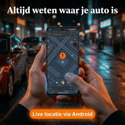 VCTparts HawkDash Auto GPS Locatie Tracker Anti - Diefstal Functie Smart Tag - Werkt met Android Zoeken - Android/Google zwart VCTparts 6