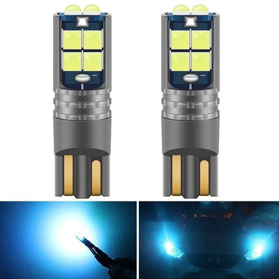 High Power led T10 IJs Blauw - W5W (set) [Stadsverlichting - Parkeerverlichting - Kentekenverlichting - Interieurverlichting]