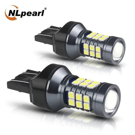 VCTparts High Power T20 LED Lamp Bol - Oranje / Amber Geel (set) 7443 W21/5W 3030SMD NORGOS 2