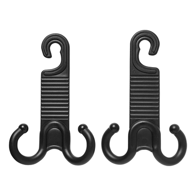 Hoofdsteun Hanger met Dubbele Haak Hoofdsteunhaken Autostoel (2 stuks)