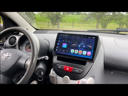 CarPlay & Android Auto Scherm voor Citroën C1, Toyota Aygo, Peugeot 107 (2005-2014) – Draadloos Multimedia Touchscreen, GPS Navigatie – Inbouwen / Inbouwservice / Installatie - VCTparts.nl
