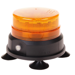 Draadloze LED Zwaailamp Oranje – Magnetisch Accu Gevoerd Draadloos voor Werkverkeer - VCTparts.nl