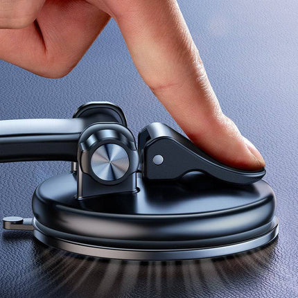 Joyroom Auto Gravity Telefoonhouder met Verstelbare Arm voor Dashboard en Voorruit Zwart - VCTparts.nl