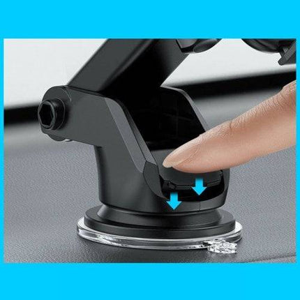 Joyroom Joyroom Auto Telefoonhouder met Telescopisch Uitschuifbare Arm voor Dashboard en Voorruit Zwart Hurtel 7