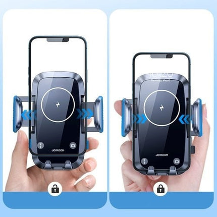 Joyroom Joyroom Auto Telefoonhouder Qi Oplader 15W voor Ventilatierooster Zwart Hurtel 5