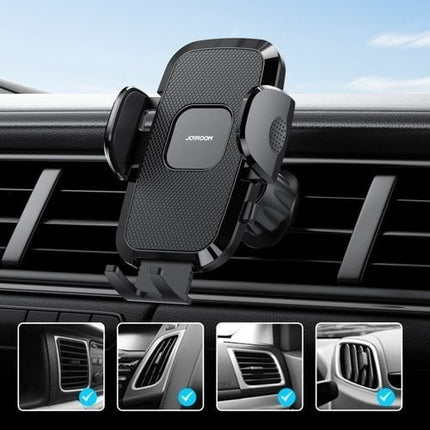 Joyroom Joyroom Auto Telefoonhouder voor Ventilatierooster Klem Zwart Hurtel 8