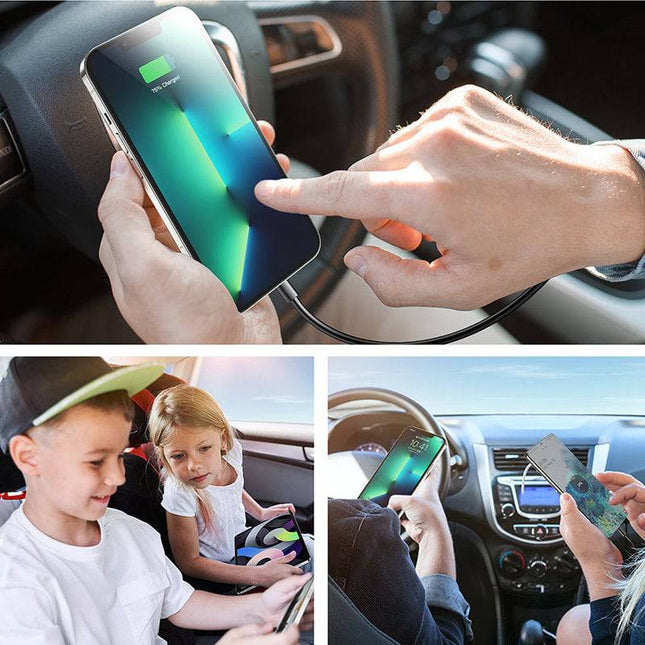 Joyroom Joyroom Autolader Oplader Snellader 5x USB - A - 45W (1.5m) [5x Fast Car Charger] Hurtel 2