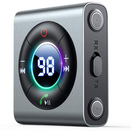 Joyroom Joyroom Bluetooth AUX Zender (zender/ontvanger) voor Auto Grijs Hurtel 4