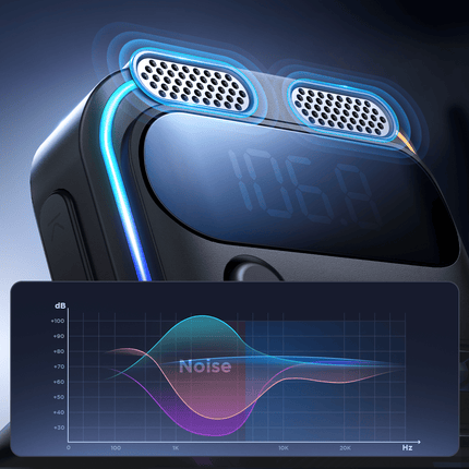 Joyroom Joyroom Bluetooth Muziek FM Transmitter Pro Handsfree Bellen met BassBooster USB - C & 2x USB - A Lader Zwart Hurtel 3