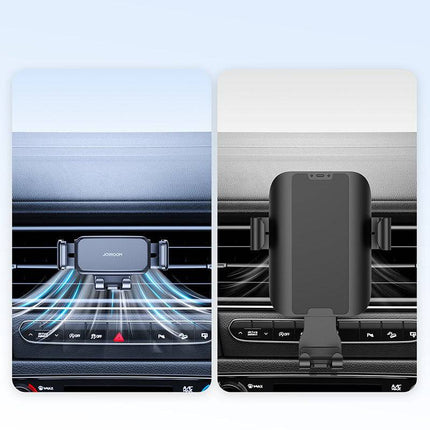 Joyroom Joyroom Gravity Auto Mechanische Telefoonhouder voor Ventilatierooster Zwart INNPRO 6