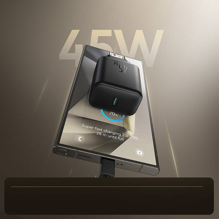Joyroom Joyroom JR - TCG13 45W GaN Wandlader Ultra Snellader Voor Samsung - USB - C Zwart Hurtel 14