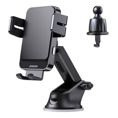 Joyroom JR-ZS219 Autohouder Set met Qi Inductieve Oplader – Zwart