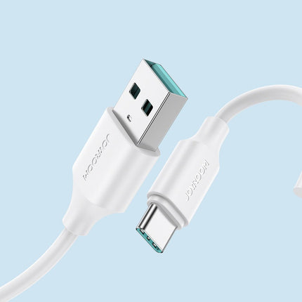Joyroom Long - Lasting Series A9 USB - A / USB - C Kabel 1m 3A - Wit - VCTparts.nl