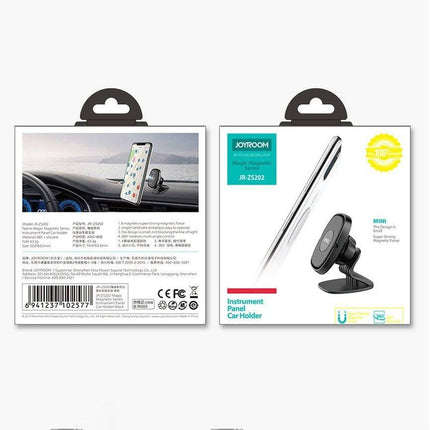 Joyroom Joyroom Magnetische Dashboard Auto Telefoonhouder met Metalen Plaatje Zwart Hurtel 3
