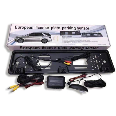 Kenteken / Nummerplaat Achteruitkijk Camera Parkeer sensoren (set)