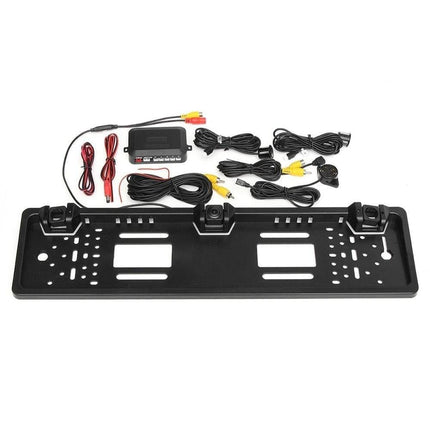 VCTparts Kenteken / Nummerplaat Achteruitkijk Camera Parkeer sensoren (set) NORGOS 5