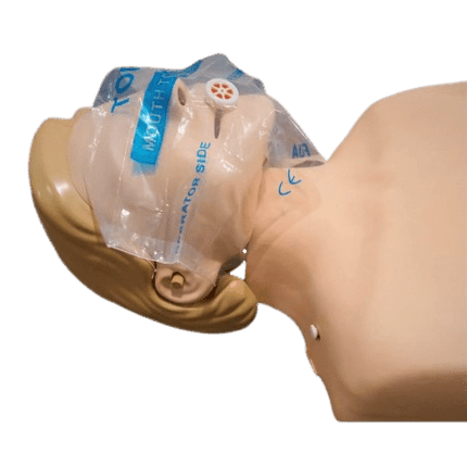 VCTparts Kiss of Life Beademingsdoekje voor Hygiënisch Reanimeren Veilig Beademen met Eenrichtingsventiel FAMC 3