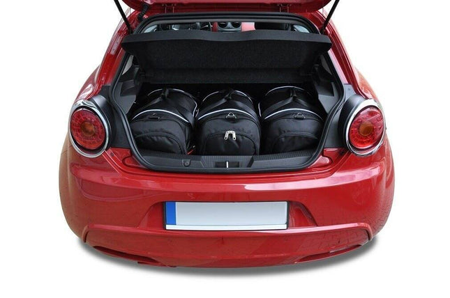 Kjust Kjust Reistassenset voor Alfa Romeo Mito 2008-2018 - Set van 3 Tassen met 3 Sporttassen Harvest Automotive 1