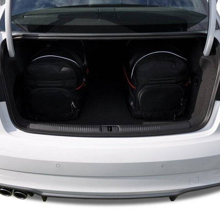 Kjust Kjust Reistassenset voor Audi A3 Sedan 2013-2020 - Set van 5 Tassen met 2 Roltassen en 3 Vliegtuigtassen Harvest Automotive 4