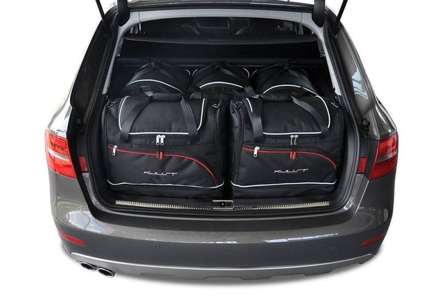 Kjust Kjust Reistassenset voor Audi A4 Allroad 2009-2016 - Set van 5 Tassen met 3 Roltassen en 2 Sporttassen Harvest Automotive 1