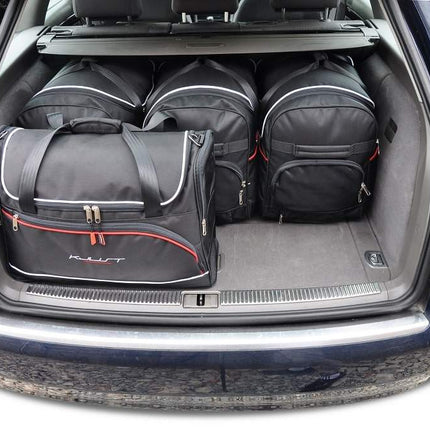 Kjust Kjust Reistassenset voor Audi A4 Avant 2002-2005 - Set van 5 Tassen met 3 Roltassen en 2 Vliegtuigtassen Harvest Automotive 2