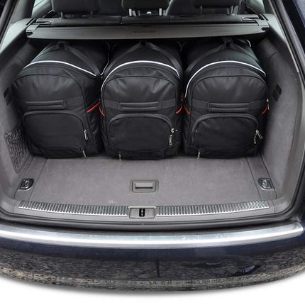 Kjust Kjust Reistassenset voor Audi A4 Avant 2002-2005 - Set van 5 Tassen met 3 Roltassen en 2 Vliegtuigtassen Harvest Automotive 3