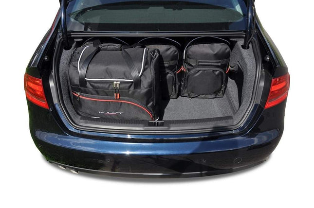 Kjust Kjust Reistassenset voor Audi A4 Sedan 2008-2015 - Set van 5 Tassen met 3 Roltassen en 2 Sporttassen Harvest Automotive 2