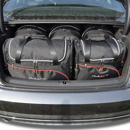Kjust Kjust Reistassenset voor Audi A4 Sedan 2015-2024 - Set van 5 Tassen met 3 Roltassen en 2 Vliegtuigtassen Harvest Automotive 6