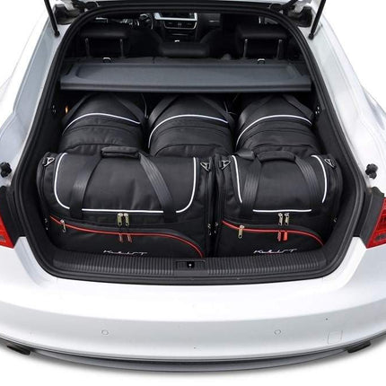 Kjust Kjust Reistassenset voor Audi A5 Sportback 2009-2017 - Set van 5 Tassen met 3 Roltassen en 2 Vliegtuigtassen Harvest Automotive 1