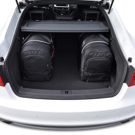 Kjust Kjust Reistassenset voor Audi A5 Sportback 2009-2017 - Set van 5 Tassen met 3 Roltassen en 2 Vliegtuigtassen Harvest Automotive 4