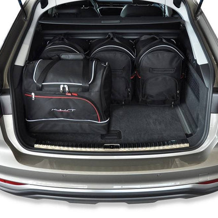 Kjust Kjust Reistassenset voor Audi A6 Allroad 2018-2023 - Set van 5 Tassen met 3 Roltassen en 2 Sporttassen Harvest Automotive 2