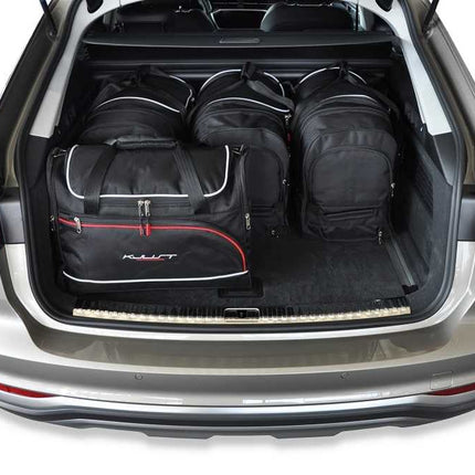 Kjust Kjust Reistassenset voor Audi A6 Avant 2018-2024 - Set van 5 Tassen met 3 Roltassen en 2 Vliegtuigtassen Harvest Automotive 2